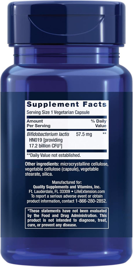 Life Extension FLORASSIST Daily Bowel Regularity 30 Capsulas