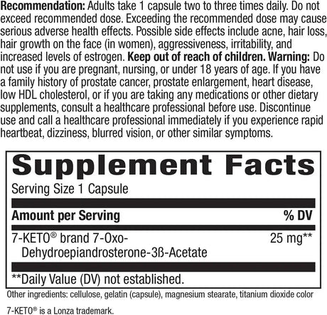 NATURE'S WAY - Nature's Way 7-KETO DHEA Metabolite 60 Capsulas - The Red Vitamin MX - Suplementos Alimenticios - {{ shop.shopifyCountryName }}