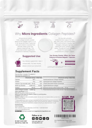 MICRO INGREDIENTS - Micro Ingredients Multi Collagen Peptides Powder 454Gr. - The Red Vitamin MX - Suplementos Alimenticios - {{ shop.shopifyCountryName }}