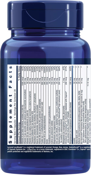 Life Extension Two-Per-Day Multivitamin 60 Capsulas