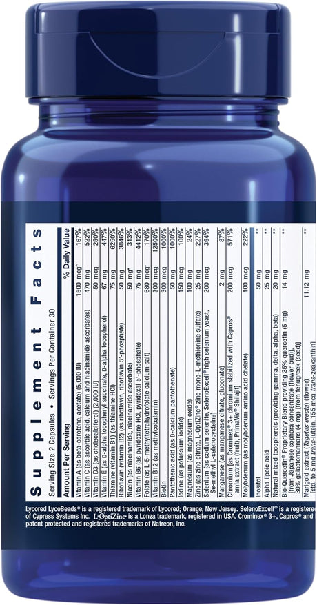 Life Extension Two-Per-Day Multivitamin 60 Capsulas