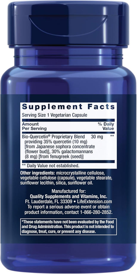 Life Extension Bio-Quercetin 30 Capsulas