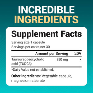 DR. BERG - Dr. Berg TUDCA 30 Capsulas - The Red Vitamin MX - Suplementos Alimenticios - {{ shop.shopifyCountryName }}