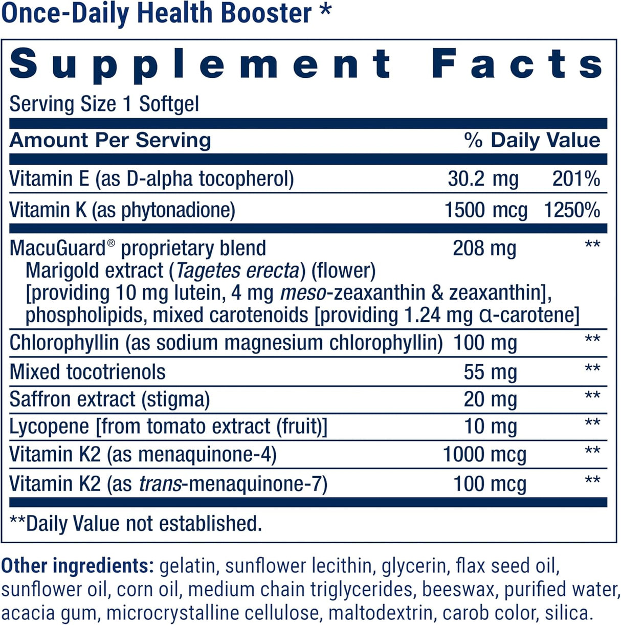 Life Extension Comprehensive Nutrient Packs 30 Paquetes