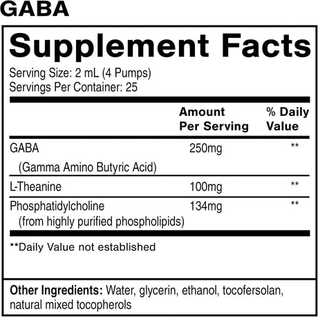 QUICKSILVER SCIENTIFIC - Quicksilver Scientific Liposomal GABA with L Theanine 50Ml. - The Red Vitamin MX - Suplementos Alimenticios - {{ shop.shopifyCountryName }}