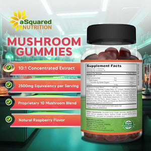 ASQUARED NUTRITION - aSquared Nutrition Mushroom Gummies 10x Complex 60 Gomitas - The Red Vitamin MX - Suplementos Alimenticios - {{ shop.shopifyCountryName }}