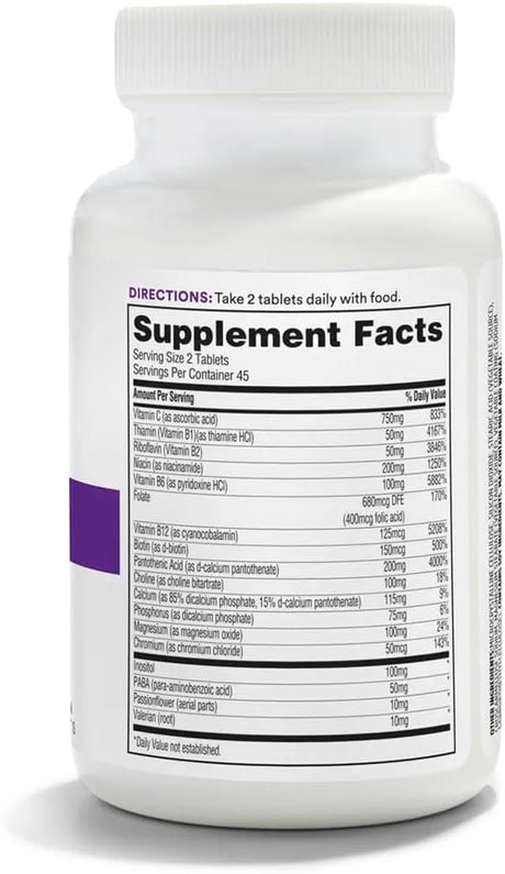 365 - 365 by Whole Foods Market Vitamin B Complex Hi Potency 90 Tabletas - The Red Vitamin MX - Suplementos Alimenticios - {{ shop.shopifyCountryName }}