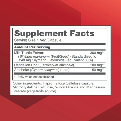 PROTOCOL FOR LIFE BALANCE - Protocol Milk Thistle Extract 300Mg. 90 Capsulas - The Red Vitamin MX - Suplementos Alimenticios - {{ shop.shopifyCountryName }}