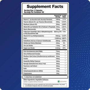BIOMATRIX - BioMatrix Adrenal Support 120 Capsulas - The Red Vitamin MX - Suplementos Alimenticios - {{ shop.shopifyCountryName }}