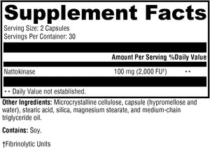 XYMOGEN - XYMOGEN Nattokinase 2000 FU 60 Capsulas - The Red Vitamin MX - Suplementos Alimenticios - {{ shop.shopifyCountryName }}