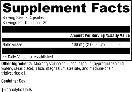 XYMOGEN - XYMOGEN Nattokinase 2000 FU 60 Capsulas - The Red Vitamin MX - Suplementos Alimenticios - {{ shop.shopifyCountryName }}