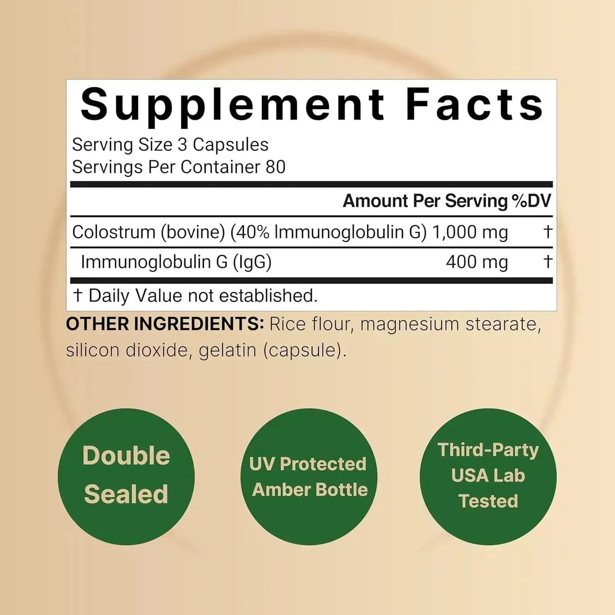 NATUREBELL - NatureBell Colostrum 1,000Mg. 240 Capsulas - The Red Vitamin MX - Suplementos Alimenticios - {{ shop.shopifyCountryName }}