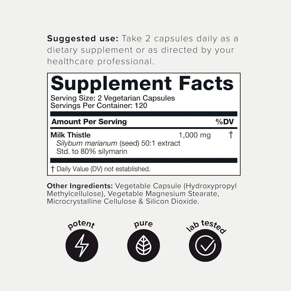TONIIQ - Toniiq 50,000Mg. 50x Concentrated Milk Thistle Extract 240 Capsulas - The Red Vitamin MX - Suplementos Alimenticios - {{ shop.shopifyCountryName }}