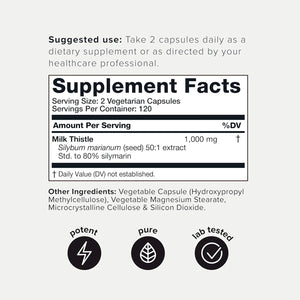 TONIIQ - Toniiq 50,000Mg. 50x Concentrated Milk Thistle Extract 240 Capsulas - The Red Vitamin MX - Suplementos Alimenticios - {{ shop.shopifyCountryName }}