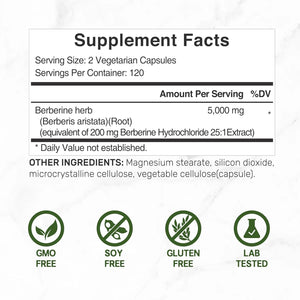 DEAL SUPPLEMENT - Deal Supplement Berberine Max 5,000Mg. 240 Capsulas - The Red Vitamin MX - Suplementos Alimenticios - {{ shop.shopifyCountryName }}