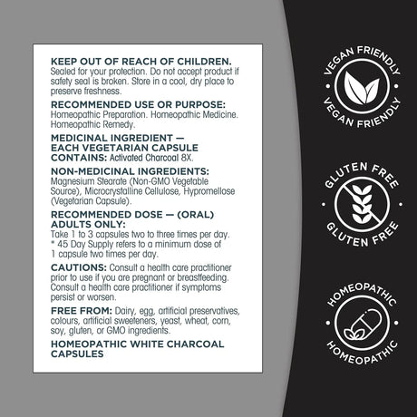 ORGANIKA - ORGANIKA Activated Charcoal 90 Capsulas - The Red Vitamin MX - Suplementos Alimenticios - {{ shop.shopifyCountryName }}