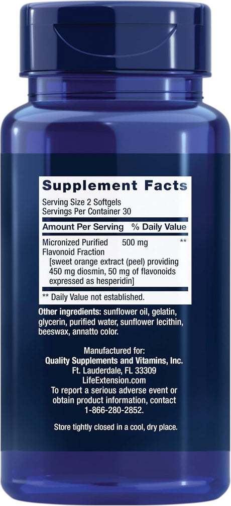 Life Extension Youthful Legs 60 Capsulas Blandas