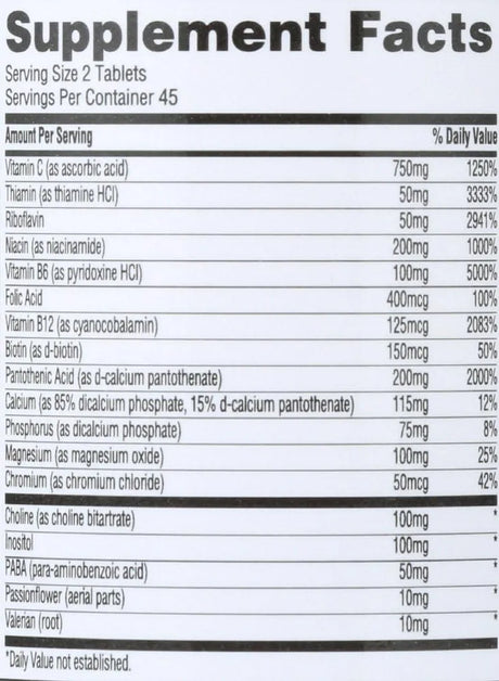 365 - 365 Everyday Value High Potency B-Complex 90 Tabletas - The Red Vitamin MX - Suplementos Alimenticios - {{ shop.shopifyCountryName }}