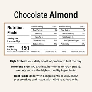 RISE - Rise Whey Protein Powder Grass Fed Chocolate Almond 1.1 Kg. - The Red Vitamin MX - Suplementos Alimenticios - {{ shop.shopifyCountryName }}