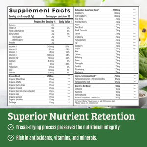 DR. MATTTHEW - Dr. Matthew Super Greens Powder 30 Servicios 261Gr. - The Red Vitamin MX - Suplementos Alimenticios - {{ shop.shopifyCountryName }}