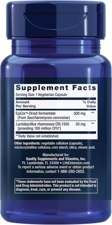 Life Extension FLORASSIST Immune & Nasal Defense 30 Capsulas