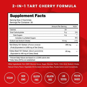 NUTRACHAMPS - NutraChamps Tart Cherry Gummies 3000Mg. 60 Gomitas - The Red Vitamin MX - Suplementos Alimenticios - {{ shop.shopifyCountryName }}