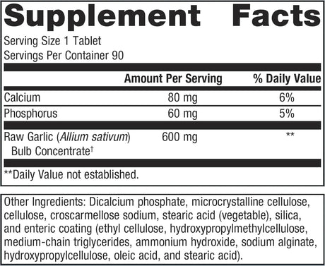 METAGENICS - Metagenics SuperGarlic 6000 90 Tabletas - The Red Vitamin MX - Suplementos Alimenticios - {{ shop.shopifyCountryName }}