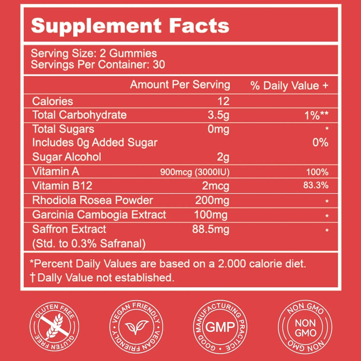 EAZGOO - EAZGOO Saffron Gummies 60 Gomitas - The Red Vitamin MX - Suplementos Alimenticios - {{ shop.shopifyCountryName }}