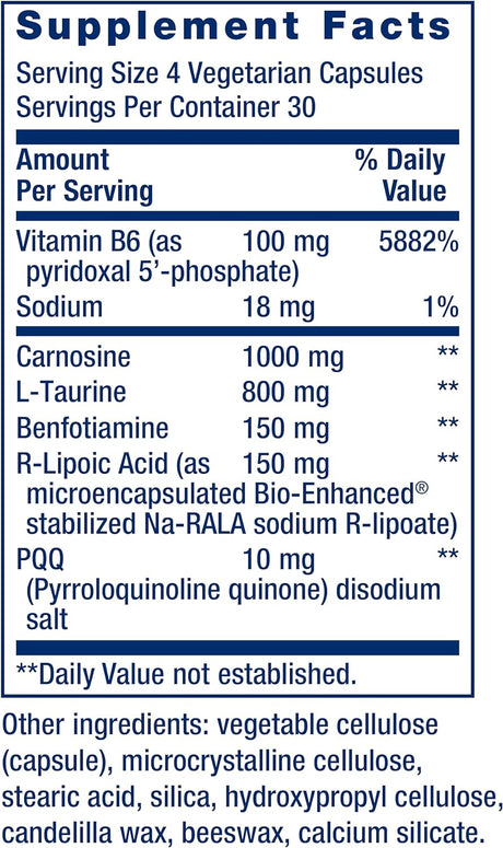 Life Extension Mitochondrial Energy Optimizer with PQQ 120 Capsulas
