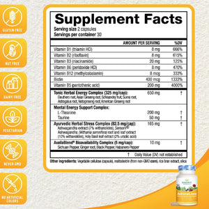 RIDGECREST HERBALS - Ridgecrest Herbals AdrenaLove 60 Capsulas - The Red Vitamin MX - Suplementos Alimenticios - {{ shop.shopifyCountryName }}