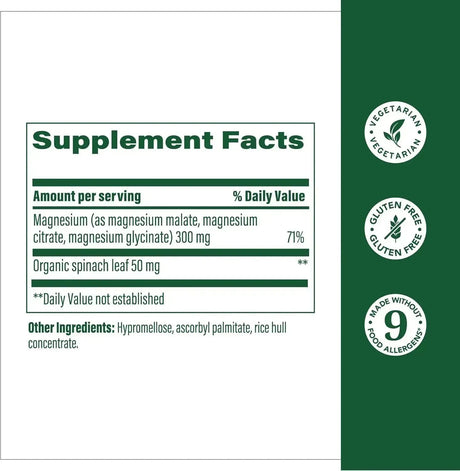 MEGAFOOD - MegaFood Magnesium 300Mg. 120 Capsulas - The Red Vitamin MX - Suplementos Alimenticios - {{ shop.shopifyCountryName }}