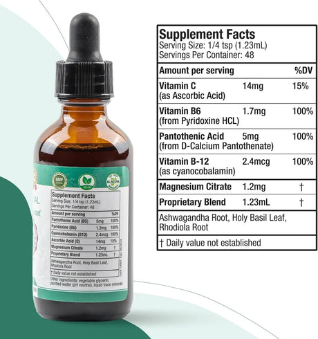 REJUVICA HEALTH - Rejuvica Health Active Adrenal Advanced Adrenal Support Tincture 2 Fl.Oz. - The Red Vitamin MX - Suplementos Alimenticios - {{ shop.shopifyCountryName }}