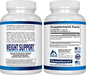 ARAZO NUTRITION - Arazo Nutrition White Kidney Bean Extract 60 Capsulas - The Red Vitamin MX - Suplementos Alimenticios - {{ shop.shopifyCountryName }}