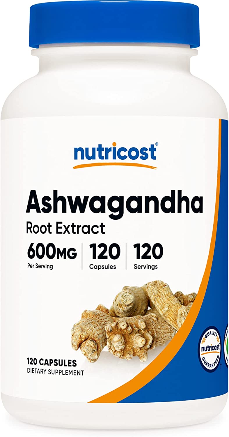 Nutricost Ashwagandha 600Mg. 120 Capsulas