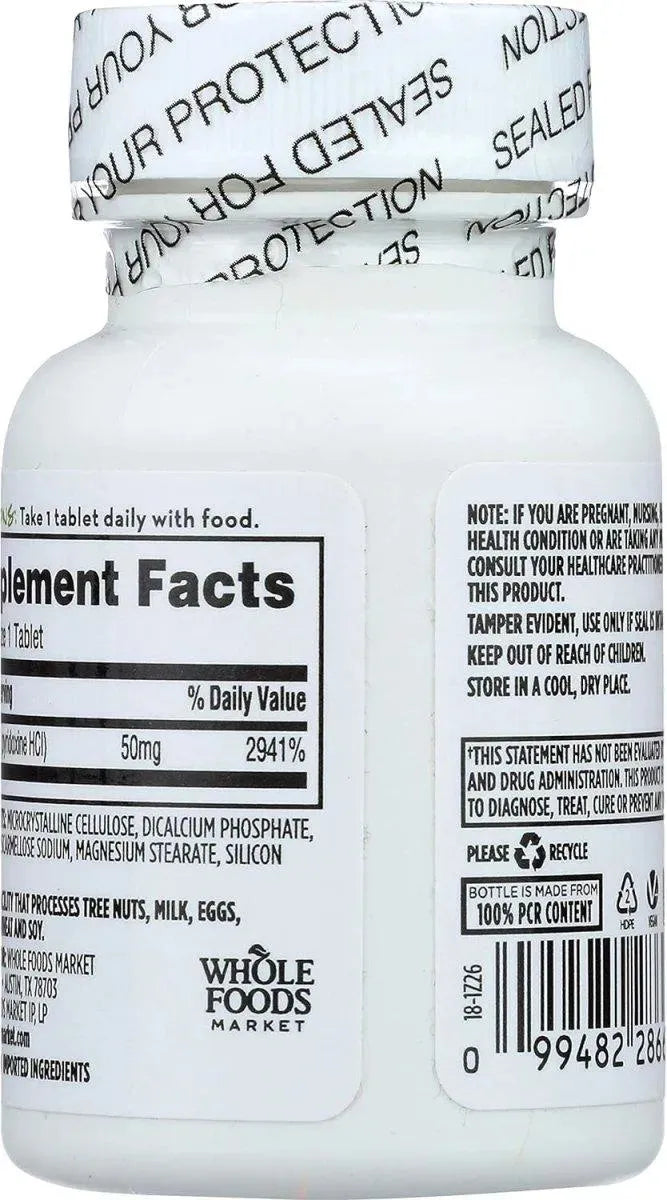 365 - 365 Everyday Value Vitamin B6 50Mg. 50 Tabletas - The Red Vitamin MX - Suplementos Alimenticios - {{ shop.shopifyCountryName }}