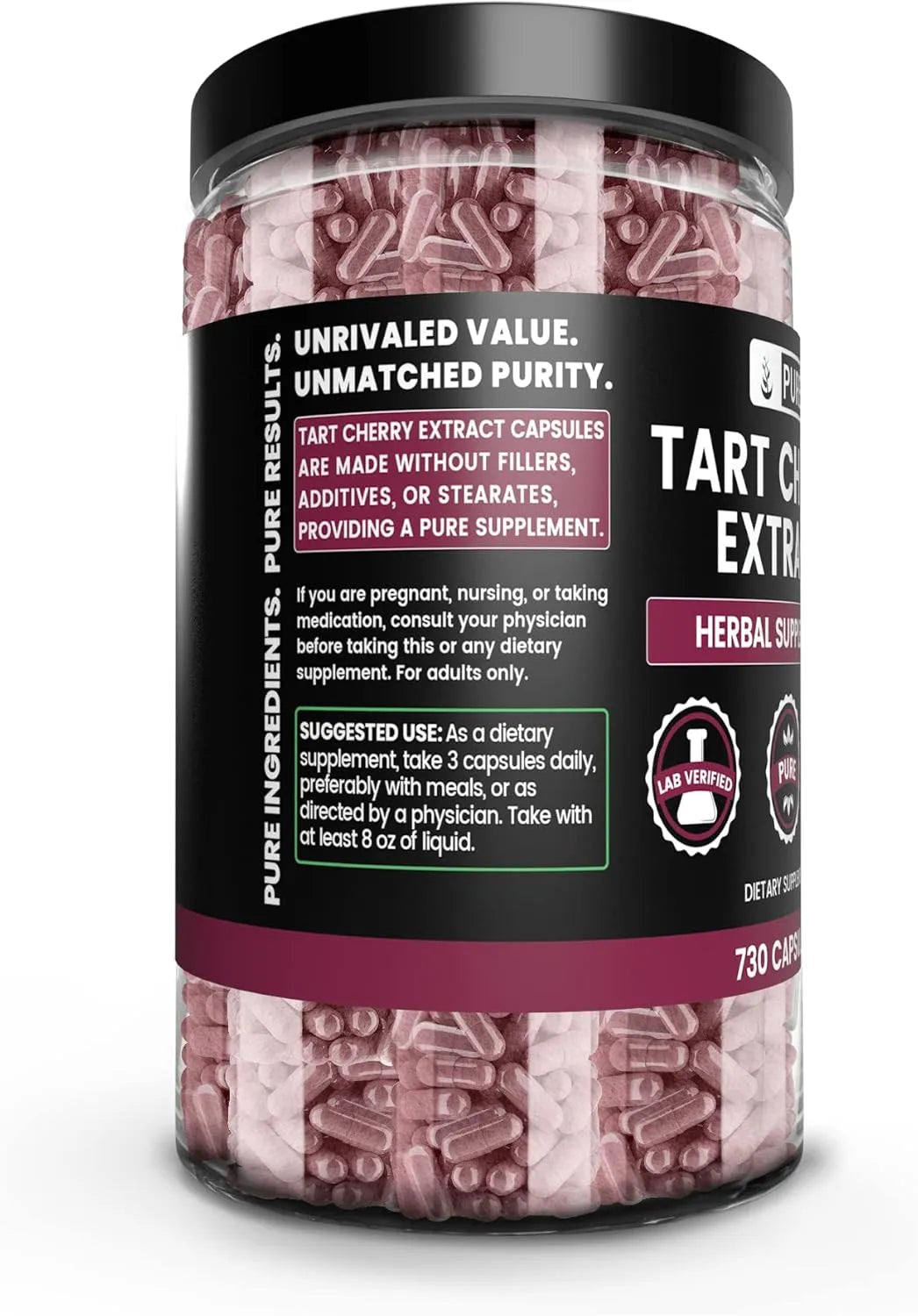 PURE ORIGINAL INGREDIENTS - PURE ORIGINAL INGREDIENTS Tart Cherry Extract 730 Capsulas - The Red Vitamin MX - Suplementos Alimenticios - {{ shop.shopifyCountryName }}