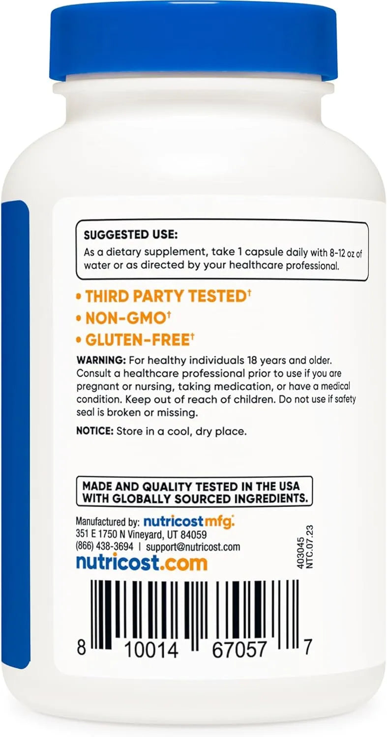 NUTRICOST - Nutricost White Kidney Beans 6500Mg. 120 Capsulas - The Red Vitamin MX - Suplementos Alimenticios - {{ shop.shopifyCountryName }}