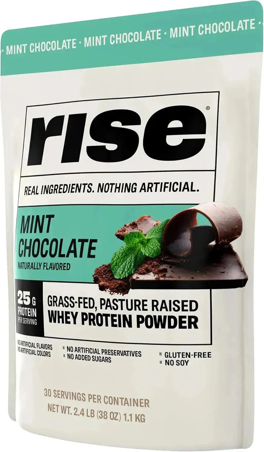 RISE - Rise Whey Protein Powder Grass Fed Mint Chocolate 1.1 Kg. - The Red Vitamin MX - Suplementos Alimenticios - {{ shop.shopifyCountryName }}