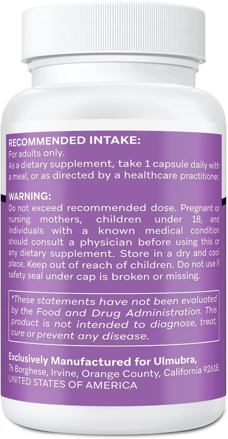 ULMUBRA - Ulmubra Liposomal Saffron 88.5Mg. 60 Capsulas - The Red Vitamin MX - Suplementos Alimenticios - {{ shop.shopifyCountryName }}