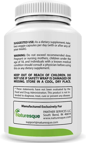 NATURESQUE - Naturesque White Mulberry Leaf Extract 1000Mg. 60 Capsulas - The Red Vitamin MX - Suplementos Alimenticios - {{ shop.shopifyCountryName }}
