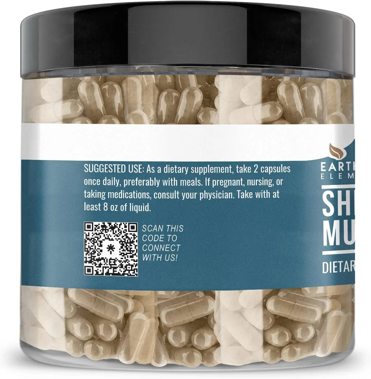 EARTHBORN ELEMENTS - Earthborn Elements Shiitake Mushroom Extract 200 Capsulas - The Red Vitamin MX - Suplementos Alimenticios - {{ shop.shopifyCountryName }}