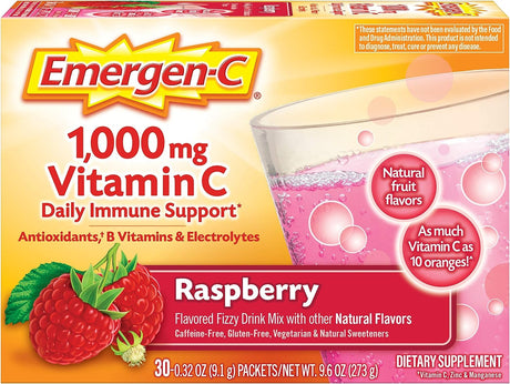 Emergen-C 1000mg Vitamin C Powder 30 Paquetes