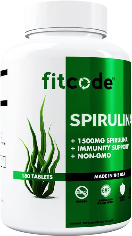 fitcode Spirulina Tablet 1500Mg. 60 Tabletas