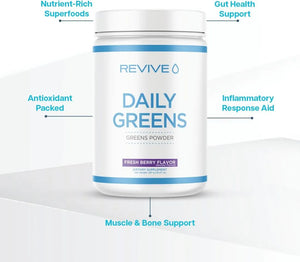REVIVE - Revive MD Daily Green Powder Superfood Chocolate 30 Servicios 297Gr. - The Red Vitamin MX - Suplementos Alimenticios - {{ shop.shopifyCountryName }}