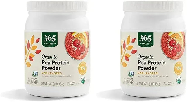 365 - 365 by Whole Foods Market Organic Pea Protein 454Gr. 2 Pack - The Red Vitamin MX - Suplementos Alimenticios - {{ shop.shopifyCountryName }}