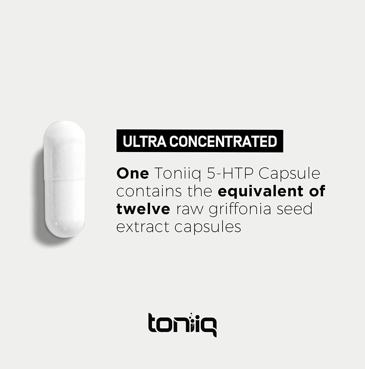 Toniiq Ultra High Strength 5HTP 200Mg. 90 Capsulas