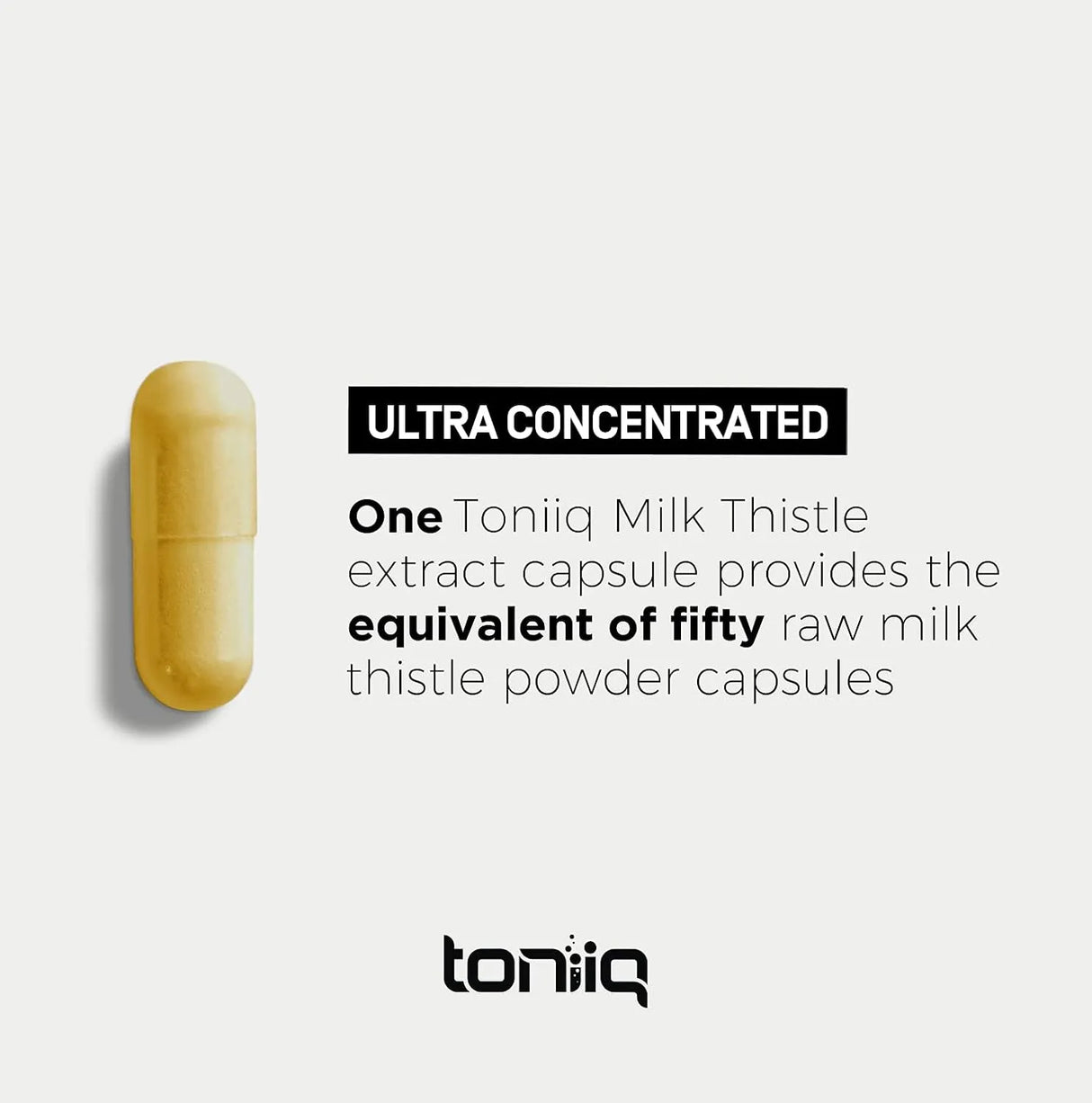 TONIIQ - Toniiq 50,000Mg. 50x Concentrated Milk Thistle Extract 240 Capsulas - The Red Vitamin MX - Suplementos Alimenticios - {{ shop.shopifyCountryName }}