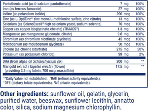 Life Extension Prenatal Advantage 120 Capsulas Blandas