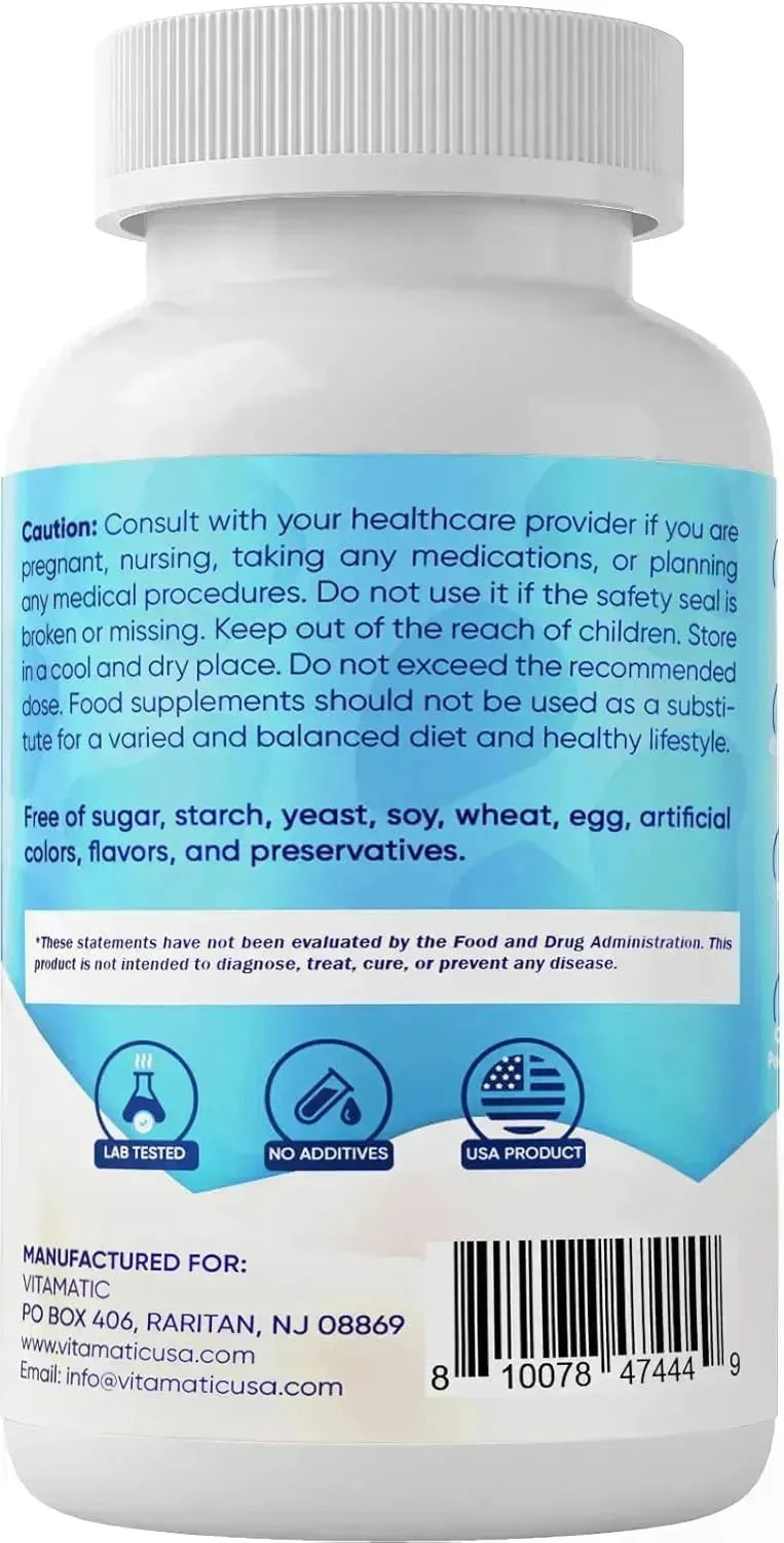 VITAMATIC - Vitamatic Bovine Colostrum 1000Mg. 120 Capsulas - The Red Vitamin MX - Suplementos Alimenticios - {{ shop.shopifyCountryName }}