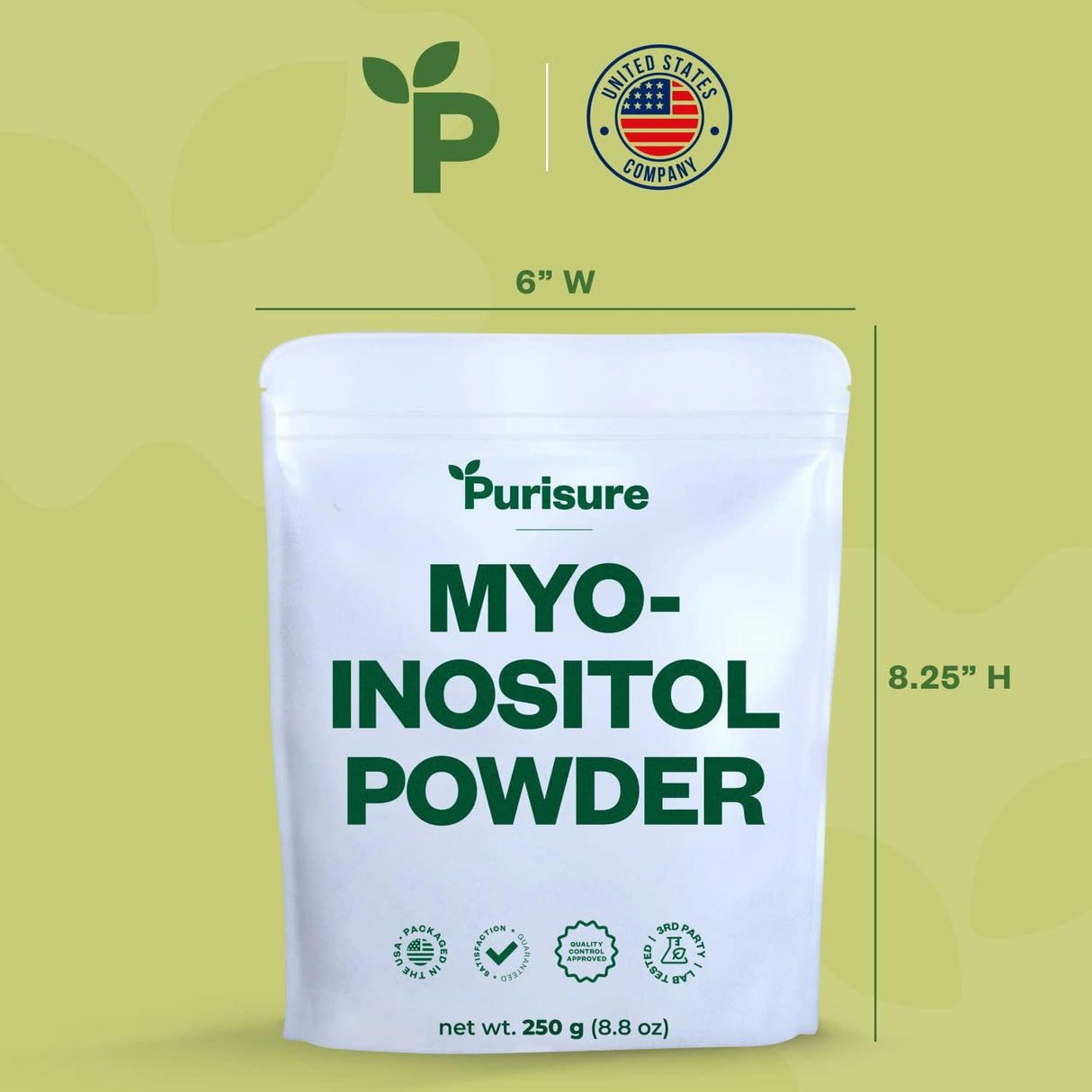 Purisure Myo Inositol Powder 250Gr.